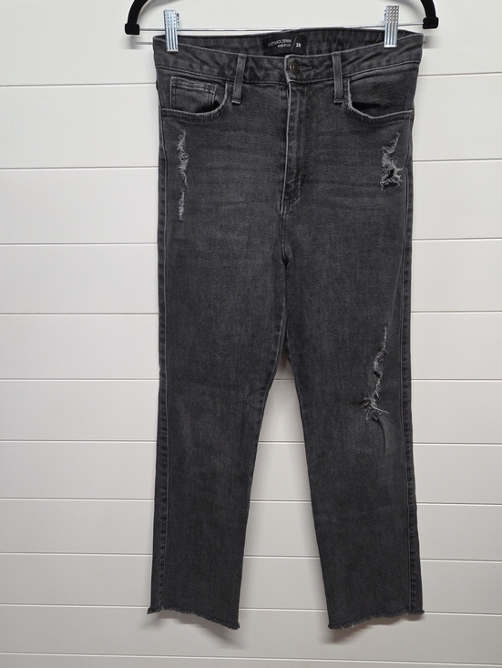 Just Black Denim - Just Black Denim Ankle Jeans Size 28 Raw Hem